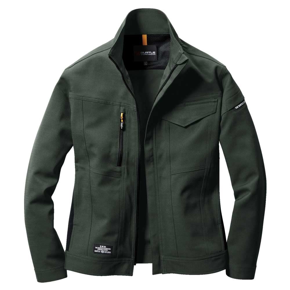 Workwear BURTLE Jacket 7301 LL 14 Mills Green (Unisex) Autumn/Winter