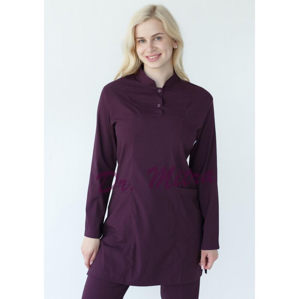 Комплект хиджаба из двух предметов, медицинские скрабы, унисекс, униформа для врачей и медсестер, медицинская форма, хирургический костюм, топы + брюки с длинным рукавом