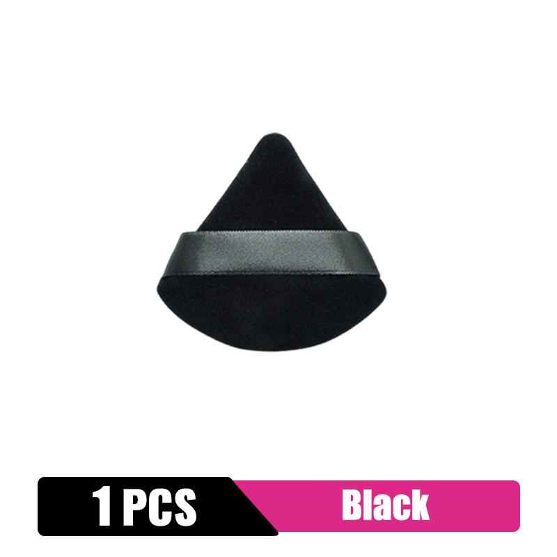 2/4/6/12/20Pcs Triangle Powder Puff Mini Face Makeup Sponge Cosmetics Soft Cotton Face Powder Puff Washable Velvet Makeup Tools