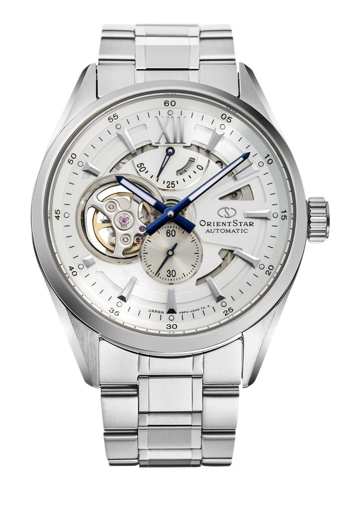 Orient Star Современные Скелетон Автоматические Часы RK-AV0137S Мужские Белые
