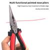 6 "8" Curved Nose Curved Nose Pliers With Spring Teeth Elbow Pliers R-526A/528A Multi Tool