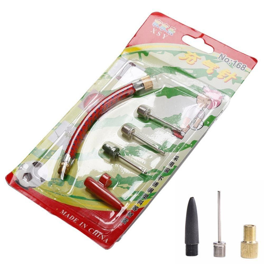 Cycling Accessories Pump Hose Adapter Bike Tire Tube Inflating Needle Kits Basketball Football