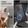 For Samsung Galaxy A33 5G Case JEEHOOD J09 RFID Blocking Card Holder Leather Back Phone Cover Magnetic Case