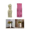 Succulent Planter Mold Crafting Mould Flexible Vase Molds Human Body Shape Flowerpot Mold Suitable for Making Vase