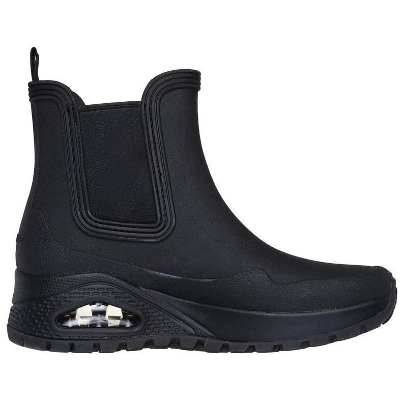 Skechers Уличная серия Удобные легкие кроссовки средней высоты Повседневная обувь Женская повседневная обувь Черный 177183C-BBK
