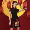 2025 Summer Black Qipao: Youthful, Modern Chinese Style