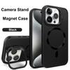 Магнитный держатель для камеры Magsafe, мягкий матовый чехол для телефона Apple iPhone 15 14 13 12 11 Pro Max 15 Plus, чехол для беспроводной зарядки