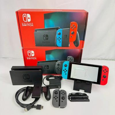 NINTENDO SWITCH Консоль V2 HAC-001(-01) Joy-Cons 32 ГБ б/у