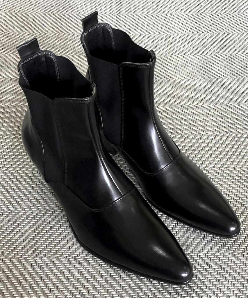 Joenshoe Schumann Banding Ankle Western Boots Black