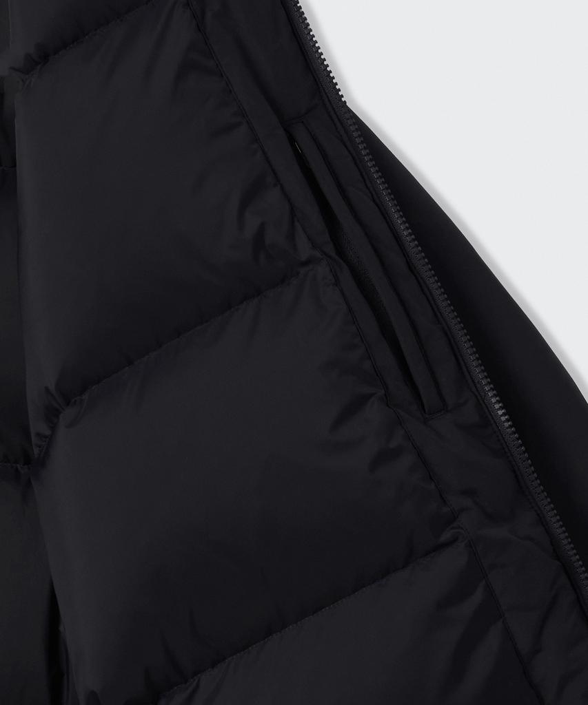 Musinsa Standard Minimal Down Short Padded Jacket [Black]