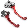 Рычаги сцепления и тормоза для питбайка CRF125F CRF 125 F 125FB 2024 2025, складные, CNC, красные