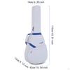 Acoustic Guitar Bag Backpack Dustproof Portable Oxford Cloth Double Straps Waterproof Professional