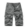 Мужские повседневные цветные карманные пляжные рабочие брюки-карго на открытом воздухе, шорты, брюки