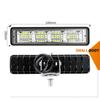 2Pcs 6'' 200W Led Work Light Flood Beam Bar Light Bar Offroad Lights Driving Fog Lights Lamps Drl Lights For Car Suv Truck Offroad