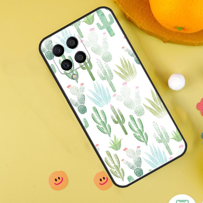 Plant Cactus Case For Samsung Galaxy M15 M35 M55 M11 M14 M34 M54 M31 M13 M53 M51 M12 M32 M52 M16 M36 M56