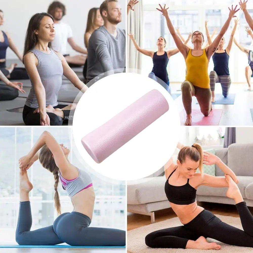 High Density Yoga Foam Massage Roller EVA Foam Fitness Yoga Column Exercise