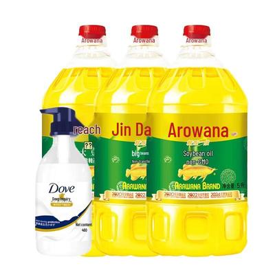 DOVE Набор: Гель для душа и соевое масло Арована