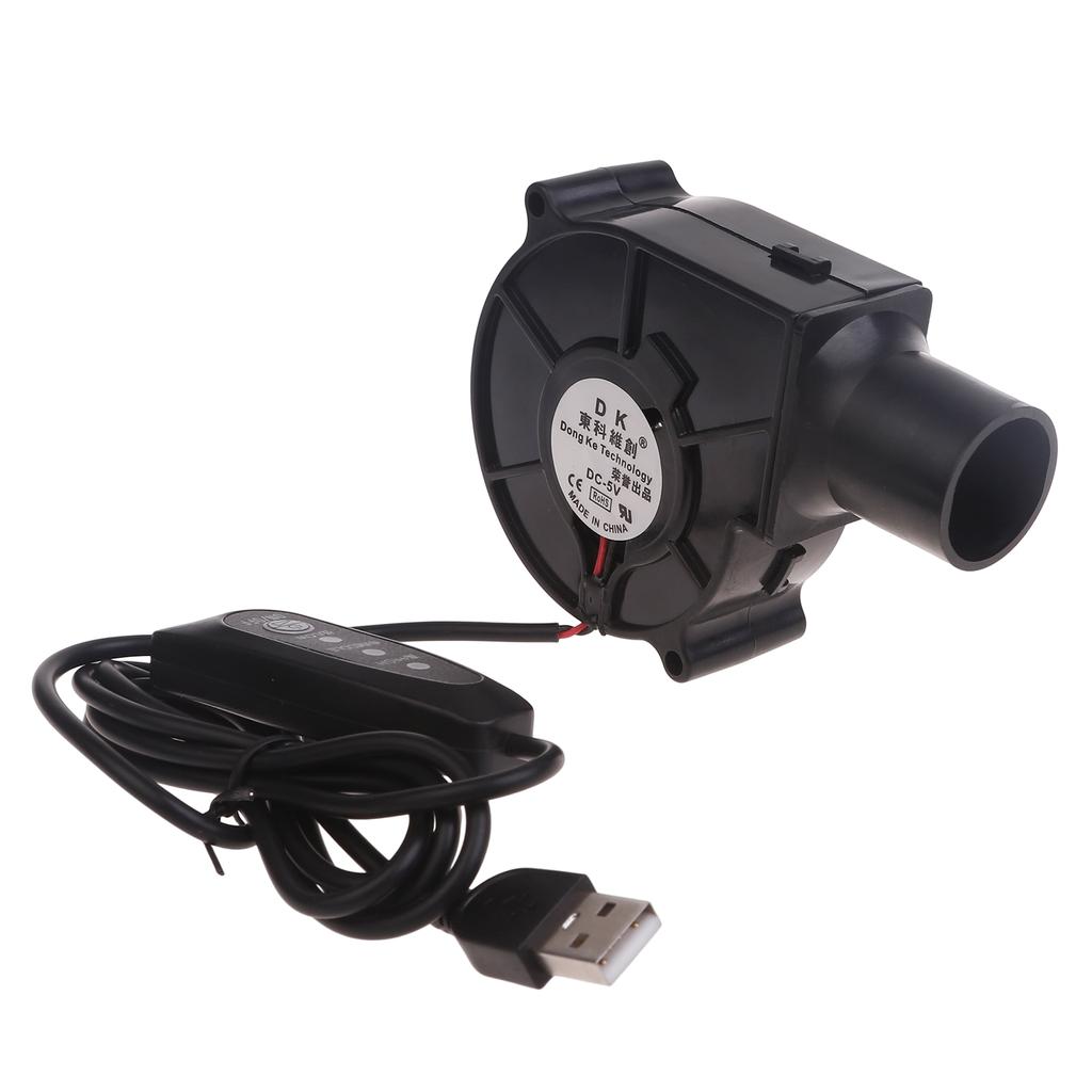 Powerful 7530 Blower Fan Keep Flames Burning USB Blower Fan for Grilling, Wood-Burning Stoves,and Charcoal Furnaces