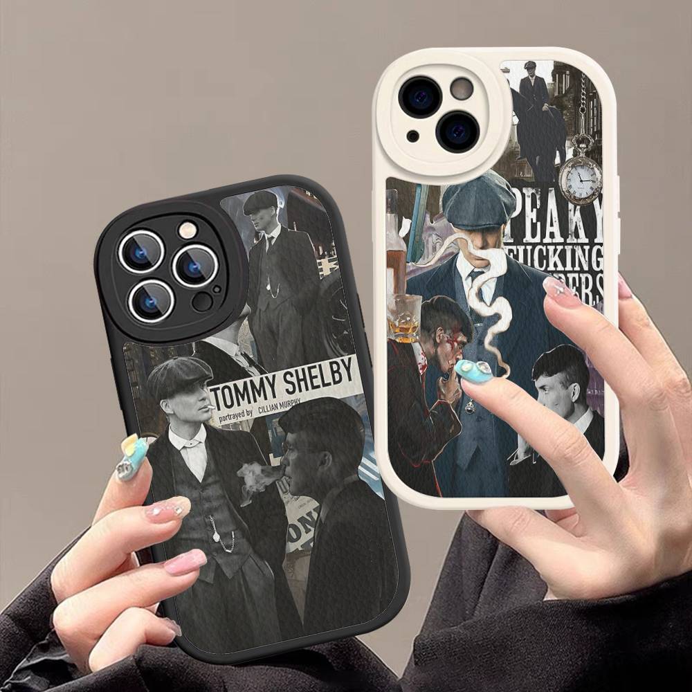 Чехол для телефона на фильм P-Peaky B-Blinders TV для iPhone 16 15 14 13 12 11 Pro Max Plus Мягкий кожаный чехол
