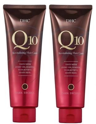DHC Q10 Премиум-окрашивание (Темно коричневый) 2-Pack