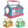 House Shape Foldable Portable Butterflies Cage Butterflies Mesh Terrarium Habitat Net Box Garden Supplies