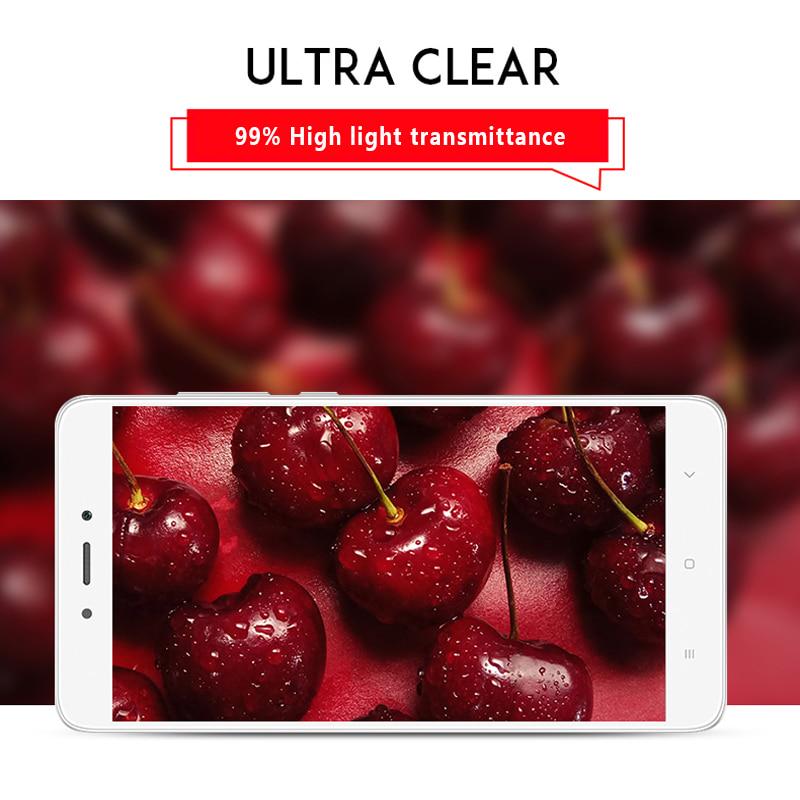 Полная защита экрана, закаленное стекло для Xiaomi Redmi 4 Pro 5 4A 5A 5 Plus Note 4 4X5 Pro, закаленное стекло, пленка