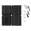 40W 18V Flexible Solar Panel Kit Monocrystalline Silicon Solar Charger Module IP65 Waterproof
