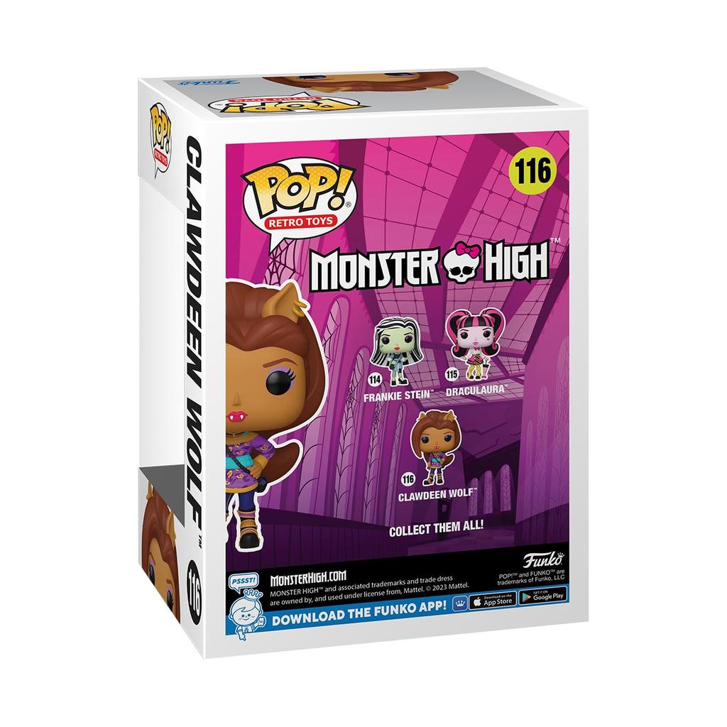 Фигурка Monster High Клодин ВУЛФ Funko POP!