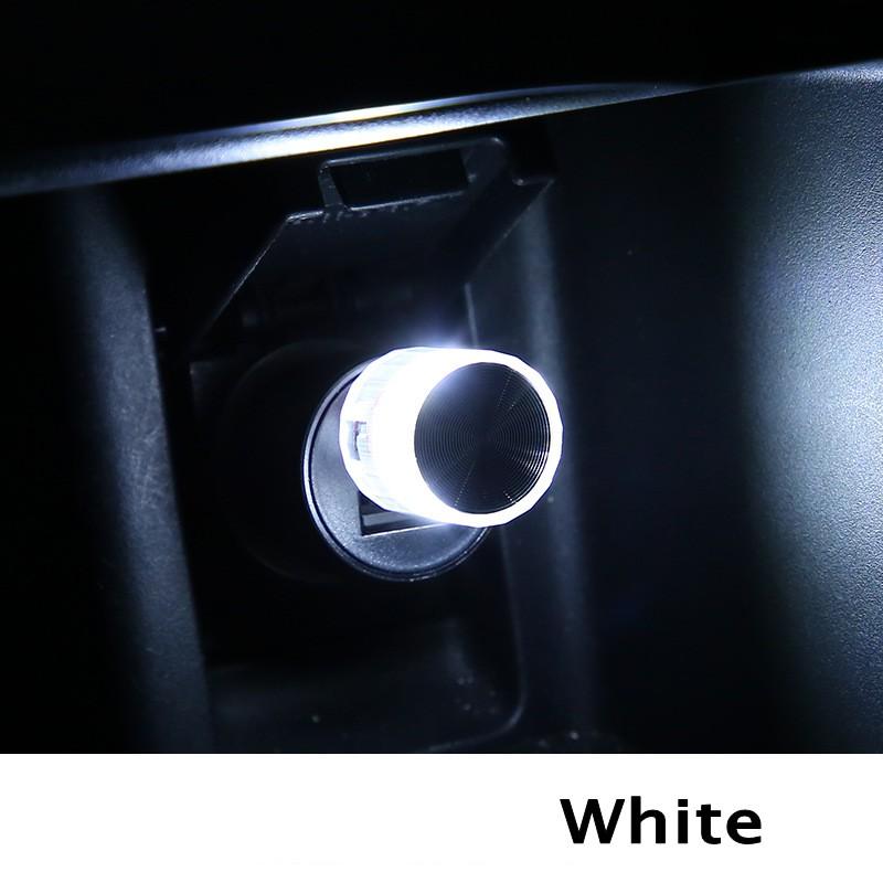 Car Mini USB LED Ambient Lights Decorative Lamp for Party Flashing Colorful Portable Plug Play Auto Interior Atmosphere Light