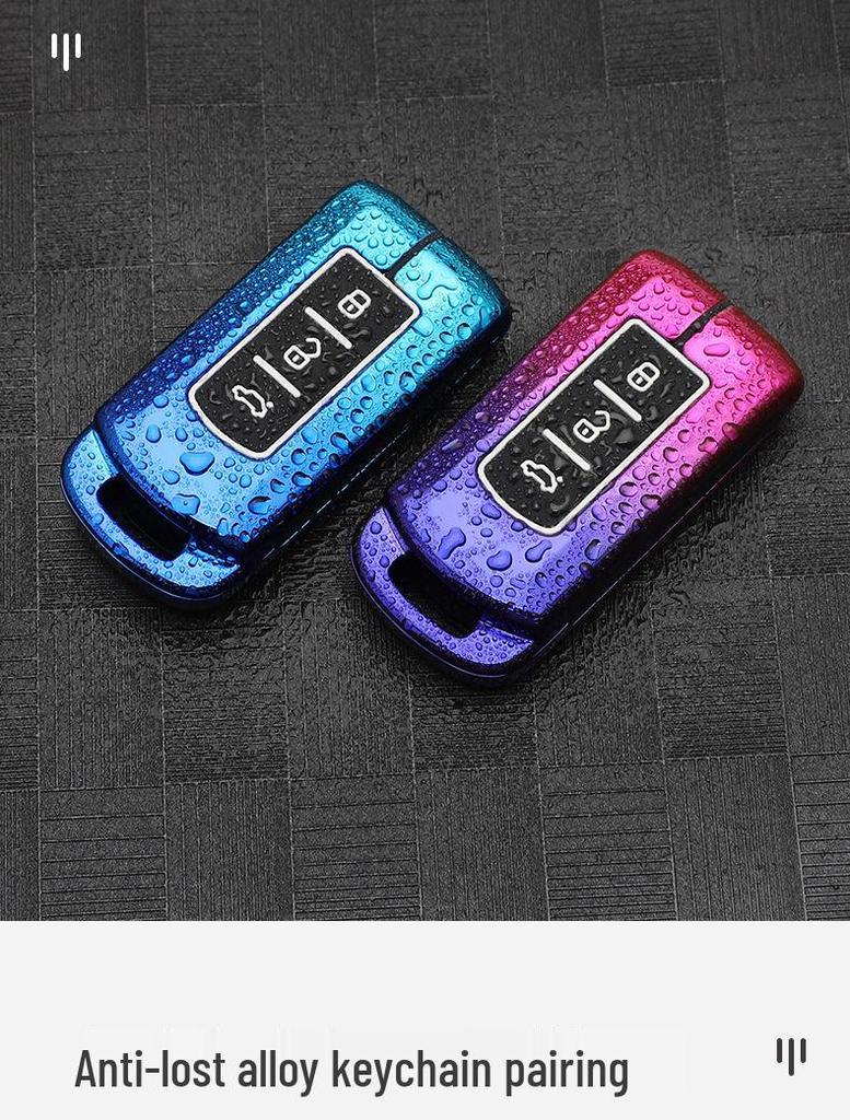 Чехол для ключа Mitsubishi для 2021 Outlander, Eclipse Cross, Pajero Sport, ASX: Модификация мужского корпуса и пряжки для автомобиля