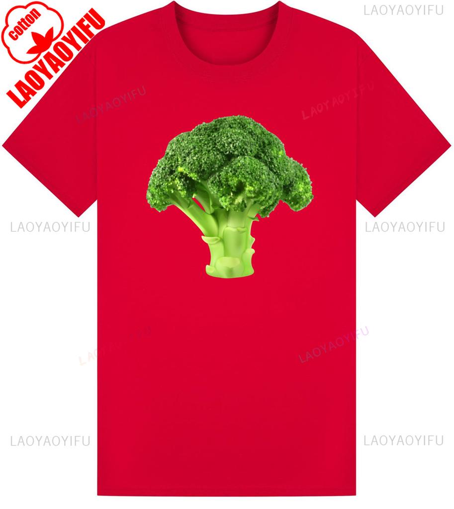 Simplicity Broccoli Tshirt Unisex Unisex Unisex Vegetable Funny Cotton Graphic T Shirts Fashion Streetwear Tops Tee Camisetas
