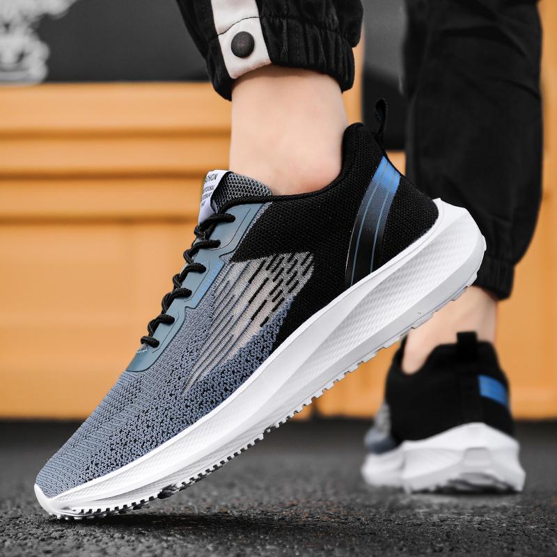 Fashion Summer Men Versatile Casual Sports Running Plus Mesh Breathable Soft Sole Fashion Trend Vulcanized Shoes Tenis Para Hombre
