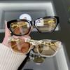 Винтажные солнцезащитные очки «кошачий глаз» женские мужские брендовые ретро солнцезащитные очки женские мужские модные уличные зеркальные панк оправа