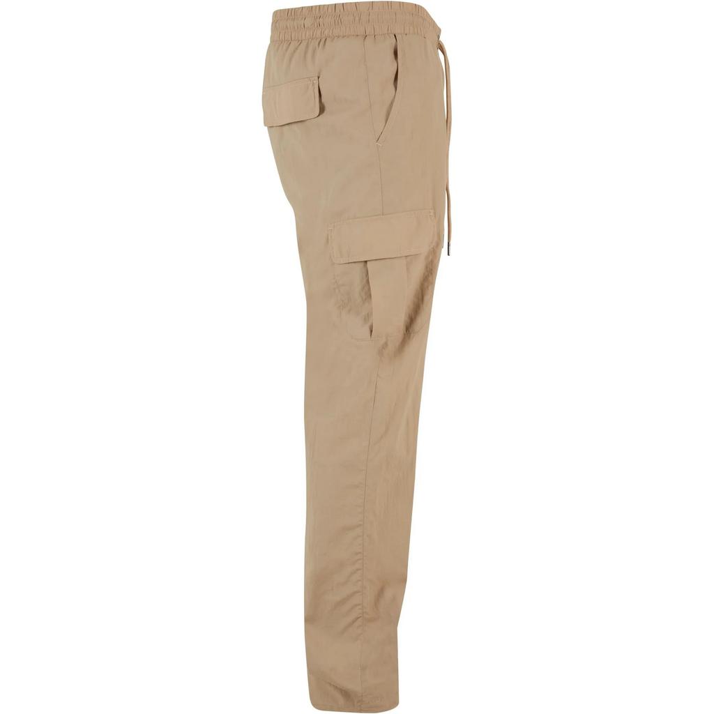 Urban Classics Mens Nylon Straight Leg Cargo Trousers
