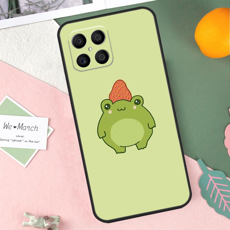 Милый Чехол-Лягушка Для Honor X9b X8b X9a X8a X8 X9 X9c 50 70 90 Lite Honor 200 Pro Magic 7 5 6 Lite Чехол