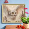 Diamond Embroidery Animal Painting Cross Stitch Owl Picture Handcraft Mosaic Home Decor