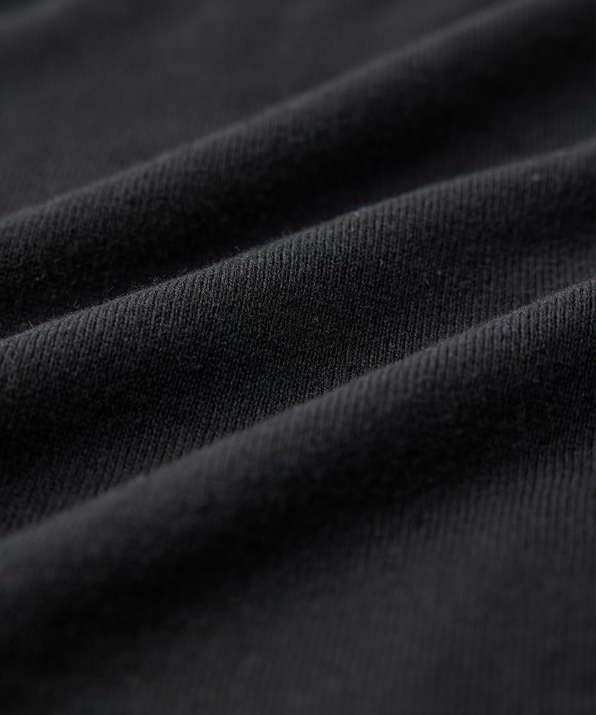 Хлопковый кардиган с V-образным вырезом Guernsey Woollens - Черный