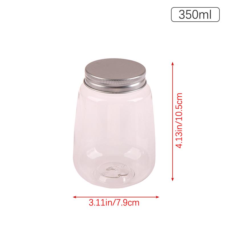 350/500 мл Прозрачная U-образная пластиковая бутылка Прозрачная бутылка для сока