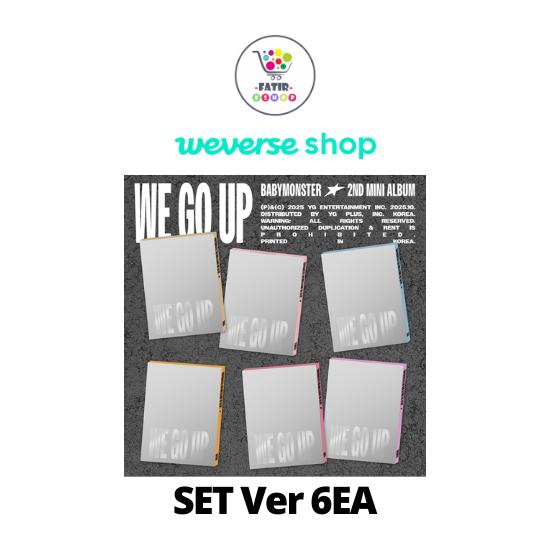 Выберите POB PATTERN Ver МИНИ-АЛЬБОМ BABYMONSTER 2-й WE GO UP