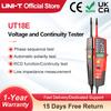 UNI-T UT18E 1000V AC DC Digital Voltmeter Continuity Tester Phase Sequence Test Voltage Indicator Frequency Meter LCD Display