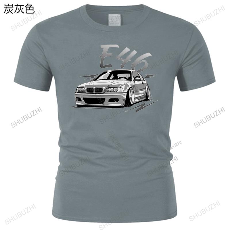 Мужская роскошная хлопковая футболка, мужские футболки с круглым вырезом, горячая распродажа, классические автомобильные E46 E60 E61, свободные топы для него, футболка больших размеров