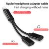 Аудиокабель Зарядка 2 в 1 Для Iphone14 13 12 11 Pro Max X 8 Аксессуары Зарядный кабель Наушники Аудио Aux Адаптер Зарядное устройство