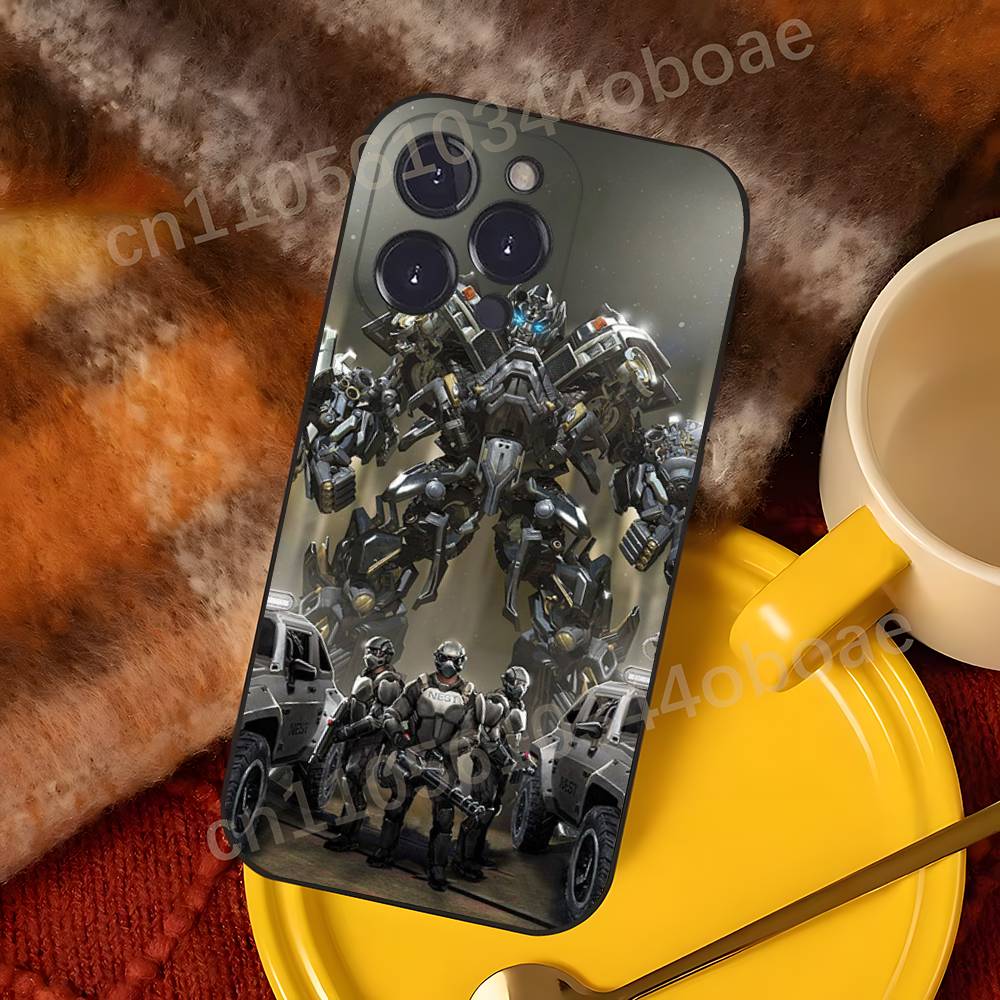A-Autobots and H-Humans Phone Case For iPhone 17,16,15,14,13,12,11,Pro,MAX,Plus TPU Soft To Skin-friendly Cover