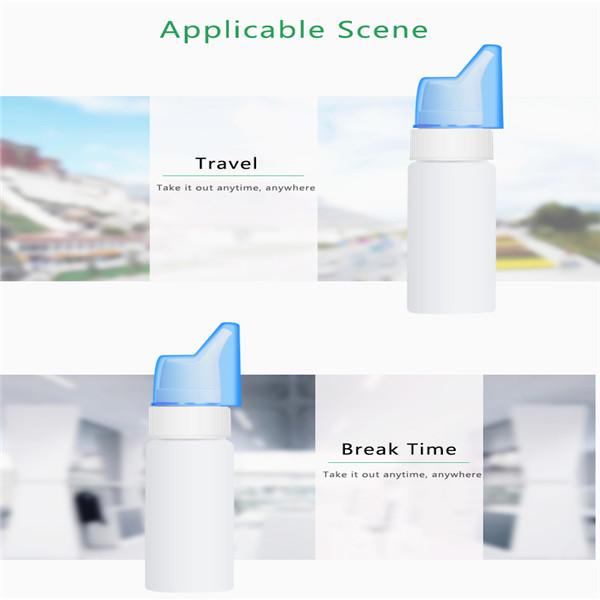 70Ml Travel Nasal Spray Nasal Spray Bottle Empty Bottle Multi-Purpose Spray Bottle Cleanse The Nasal Cavity Portable