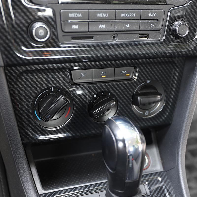 Lavida Декоративный комплект центральной консоли и ручки переключения передач с рисунком из углеродного волокна для 13 моделей