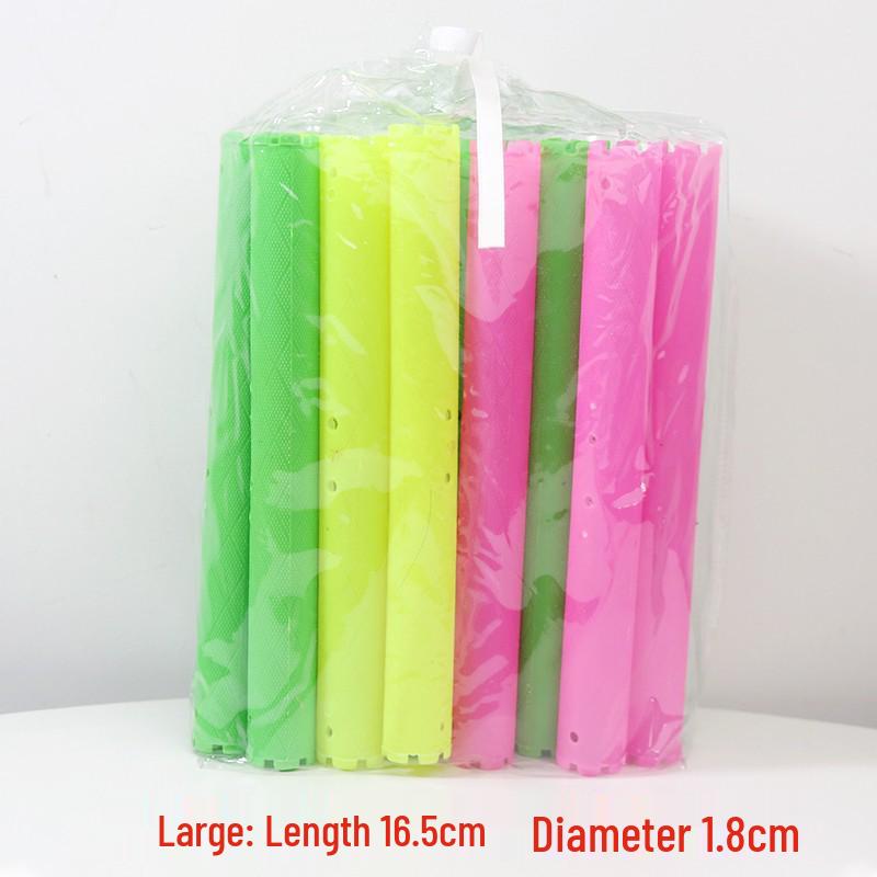 Очень длинные бигуди для химической завивки для парикмахерской практики и завивки челки-воздушки