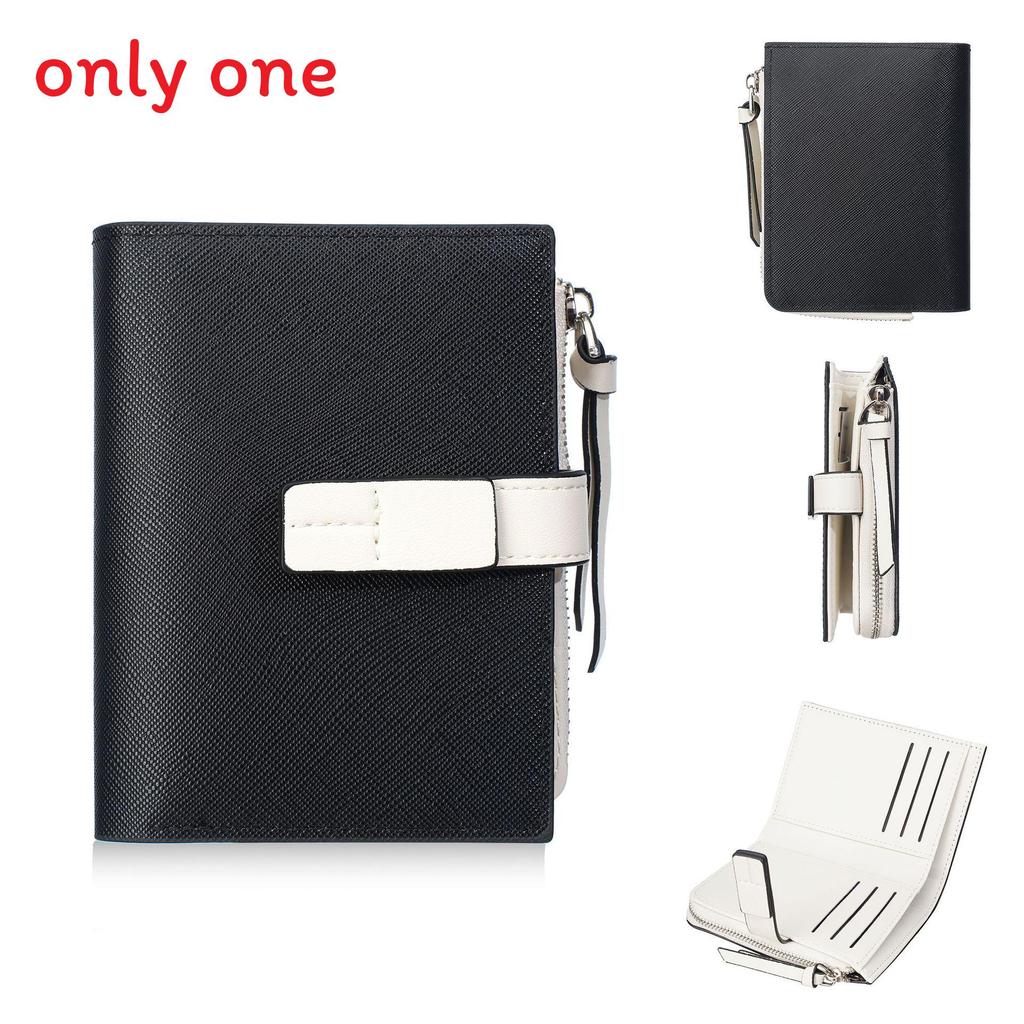 Womens Fashion Short Wallet With Multiple Card Slots And Coin Compartment For Everyday Carry