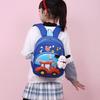 Cartoon Kids Backpack For Preschoolers Oxford Fabric Cute Dual Shoulder Bag For Daycare