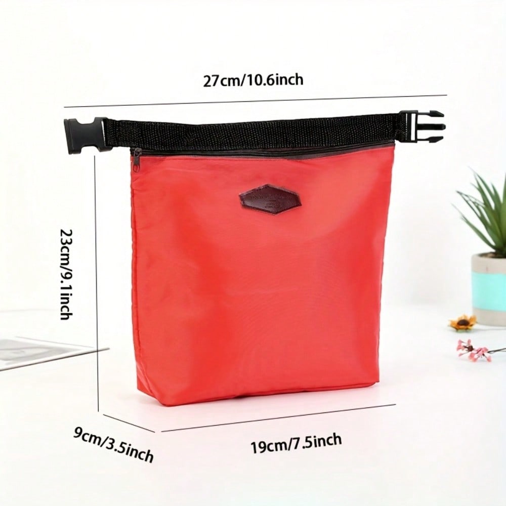 Fashionable Insulated Bags, Lunch Bags, Foldable Bento Bags, Thickened Aluminum Foil, Ice Preservation And Freshness Bags, Outdoor Picnic Bags