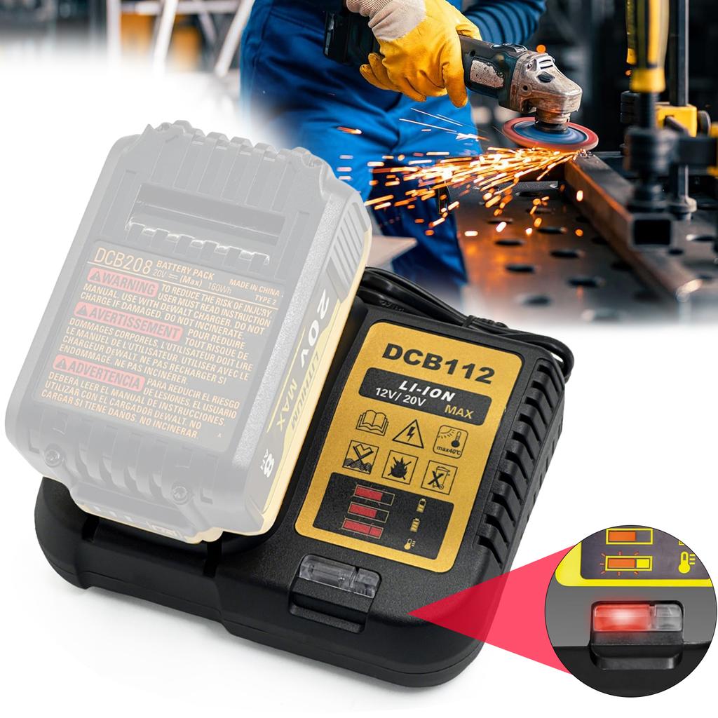 НОВЫЙ Улучшенный Зарядное устройство DCB111 Для Dewalt 11.8V 11V 11.1V 18V 11V DCB116 DCB111 DCB111 DCB111 DCB111,DCB117 DCB111 DCB111